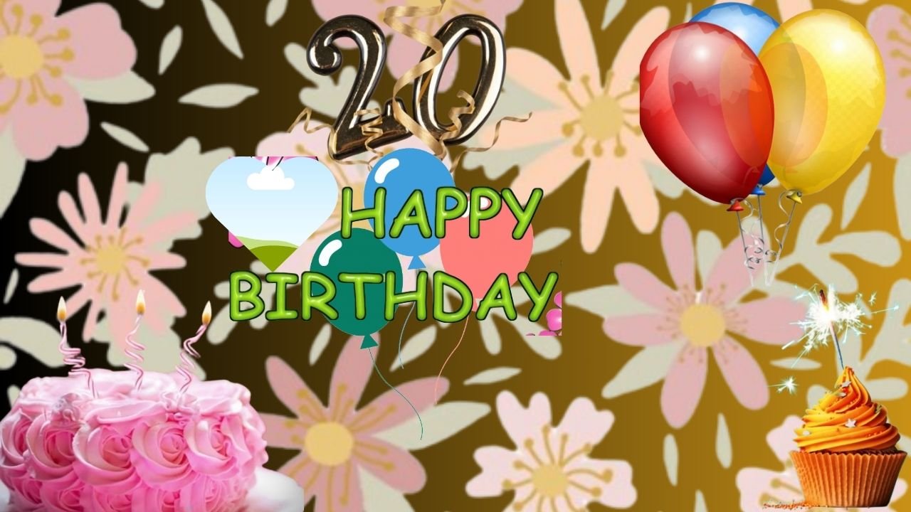 20th Birthday Wishes