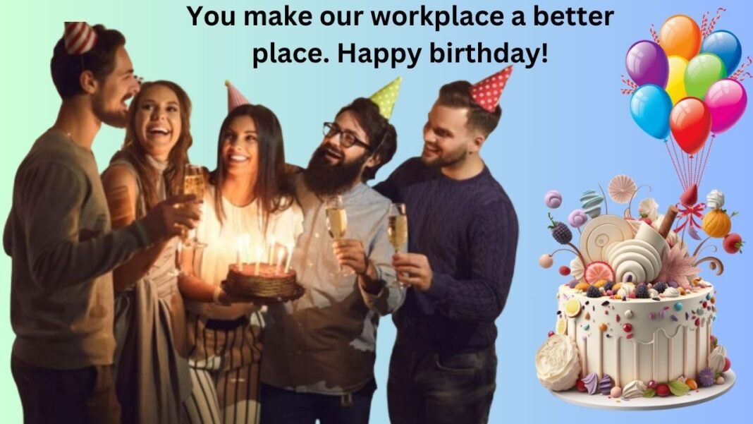 Professional Birthday Wishes for Colleagues