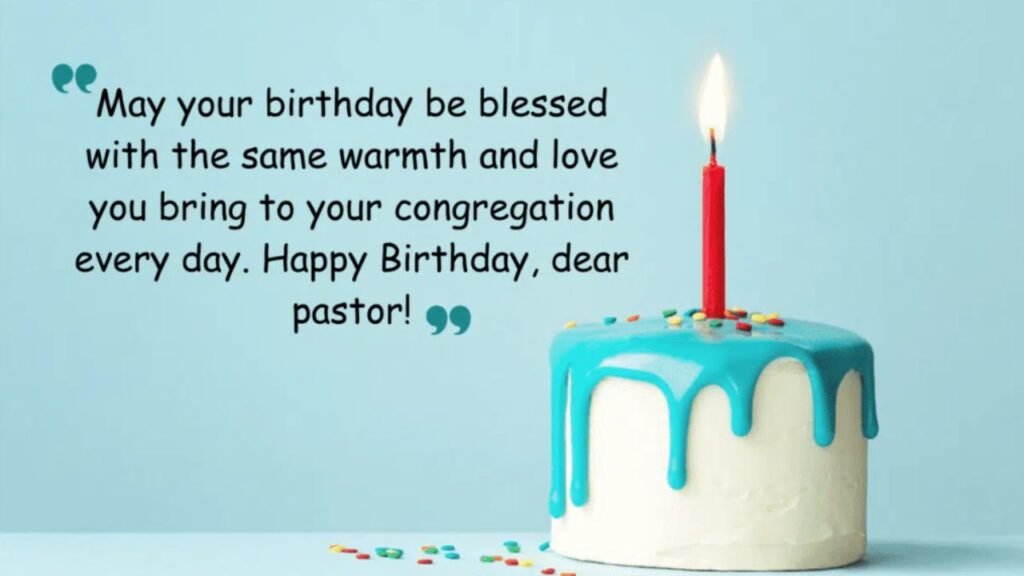 birthday wishes for your pastor