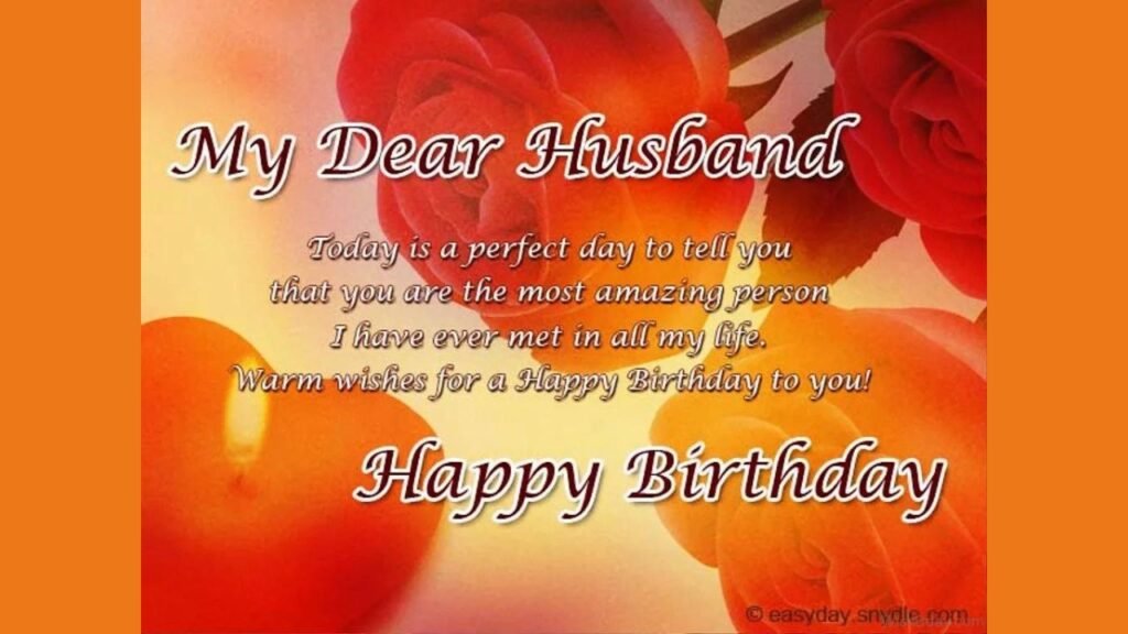 40th Birthday Wishes for a Husband