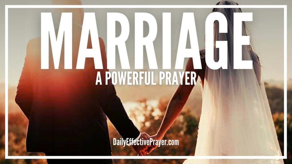 Blessing Your Marriage with Prayer