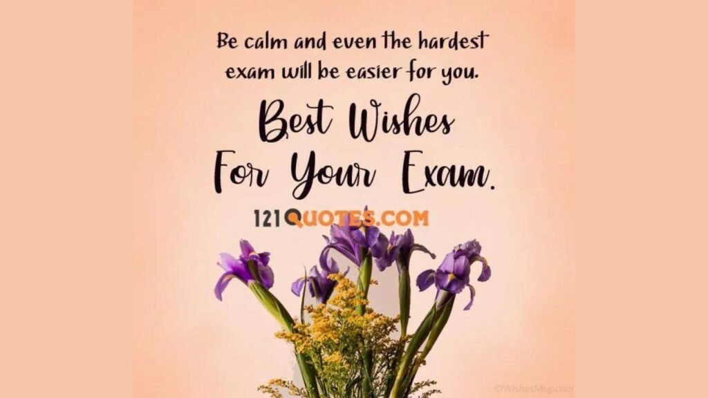 Exam Wishes for Colleagues and Classmates