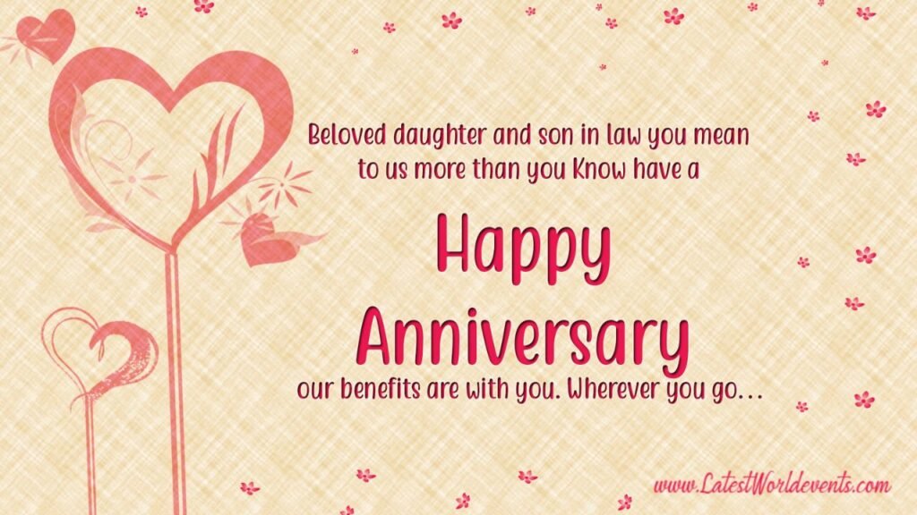 Examples of Happy Anniversary Wishes