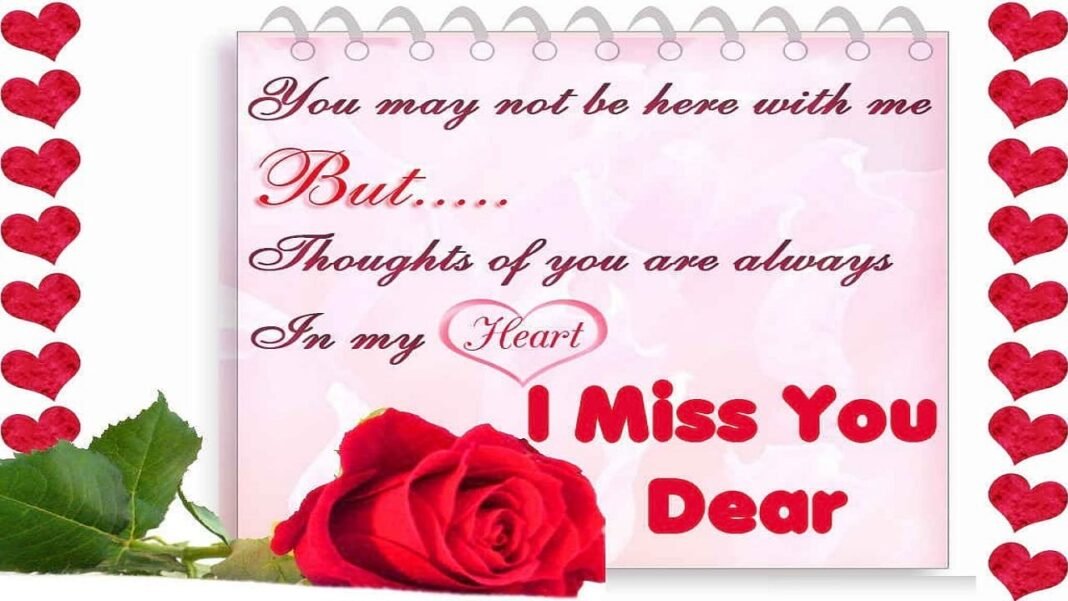 Missing You Messages For Him