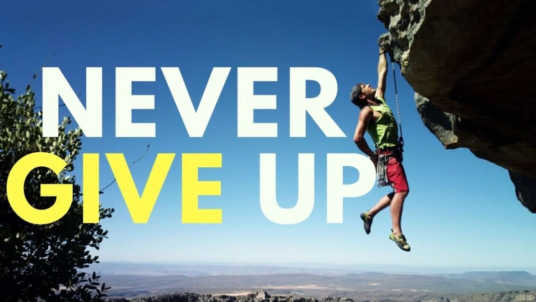 Never Give Up Messages Quotes