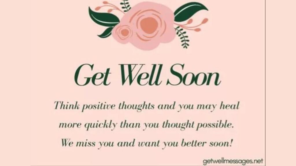 Using Technology for Get Well Soon Messages