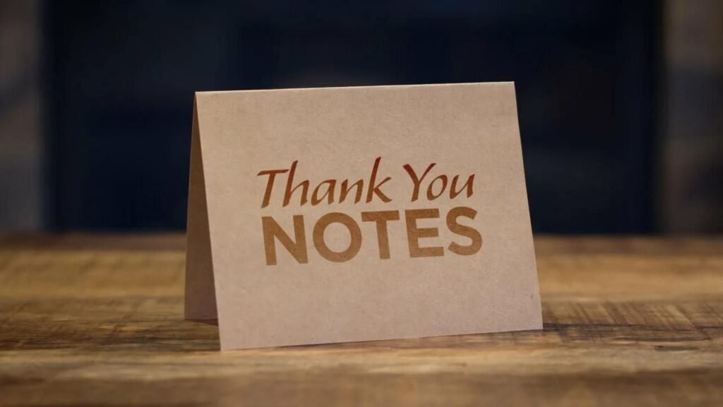 Crafting the Perfect Business Thank You Note