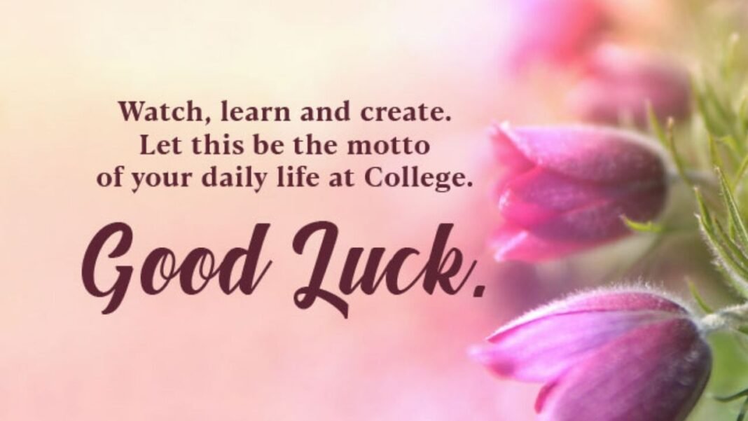 Good Luck Messages Wishes Quotes