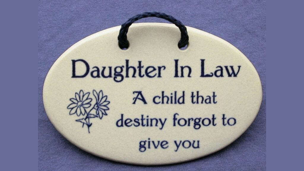 Personalized Messages for Daughter-in-Law