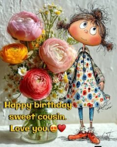 birthday greetings for cousin