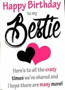 happy birthday bestie images