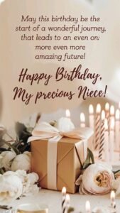 Best niece birthday wishes