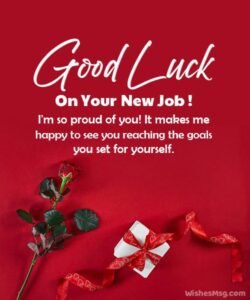 Congratulations on New Job Messages