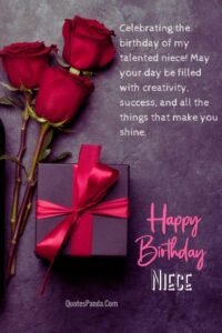 Best niece birthday wishes