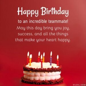 birthday wishes for coworker female