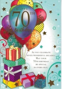70th birthday wishes