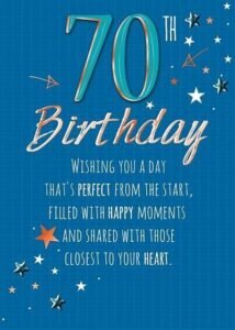 70th birthday wishes