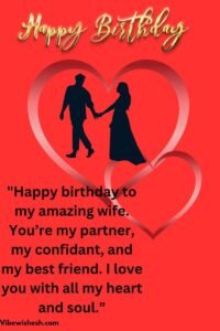birthday greetings to my wife