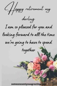 Retirement Wishes for Wife