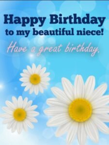 Best niece birthday wishes