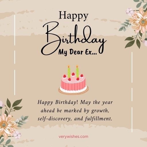 Birthday Wishes for Ex Wife