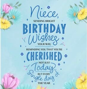 wish birthday for niece
