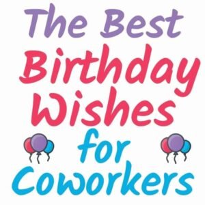 birthday wishes for coworker female