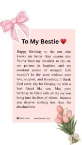 happy birthday bestie images