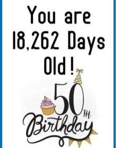 50th birthday humor