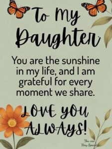 daughter birthday wishes