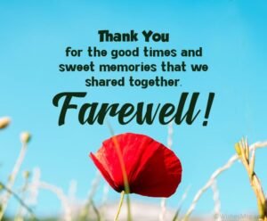 Farewell Messages for Leaving Job