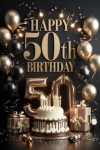 50th birthday wishes