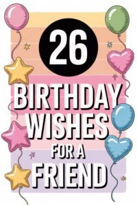 Birthday wish of friend