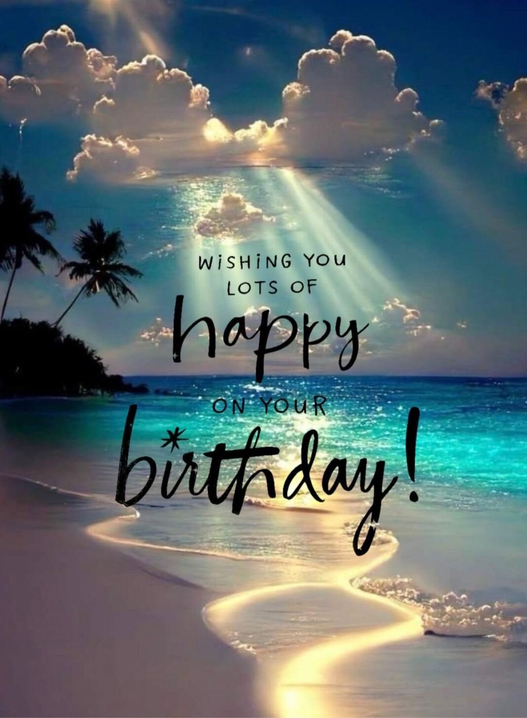 beach birthday wishes
