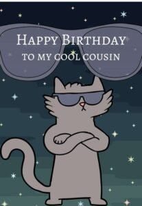 birthday greetings for cousin