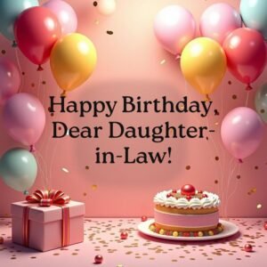 birthday wishes daughter in law