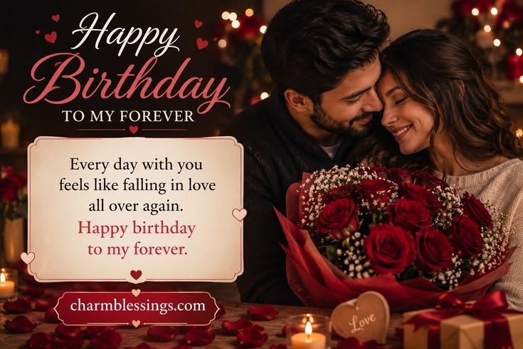 Cute Birthday Wishes for Wife