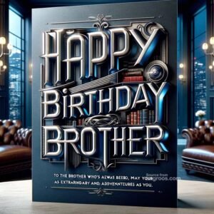 Best birthday wishes for brother