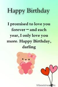Happy Birthday Wishes for Wife from Husband