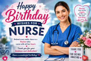 Happy Birthday Wishes for Nurse