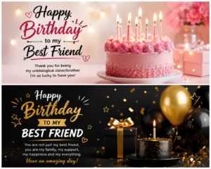 Happy Birthday Wishes for Best Friend