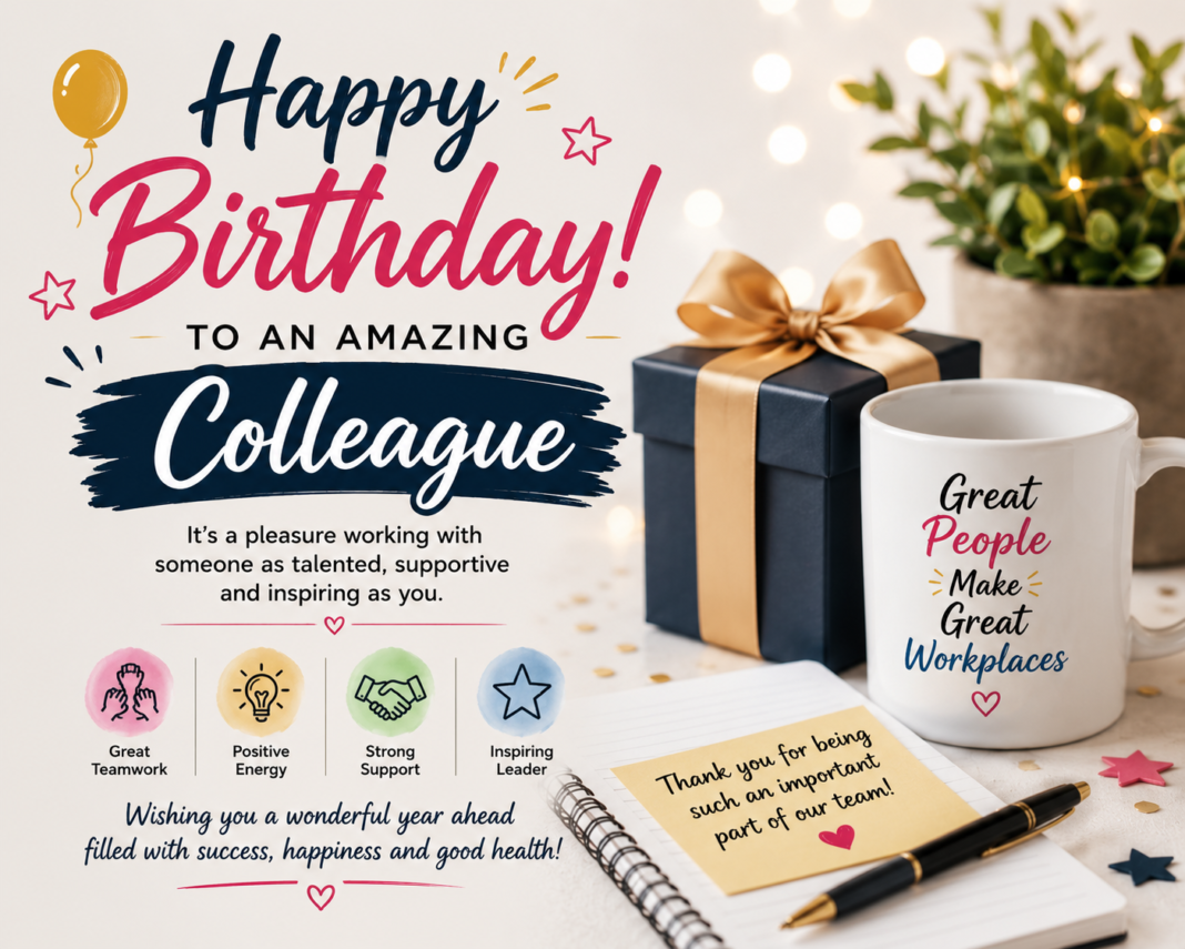 Best Birthday Wishes for Colleague
