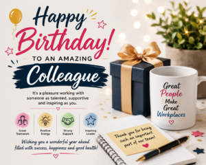 Best Birthday Wishes for Colleague