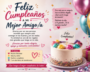  birthday wishes in spanish for best friend
