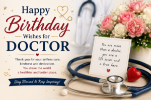 Happy Birthday Wishes for Doctor