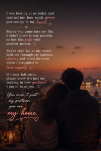 touching messages to make him cry
