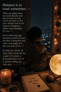 touching messages to make him cry