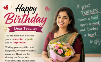 20 Best birthday wishes for teacher Best birthday wishes for teacher