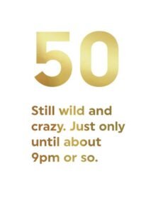 50th birthday humor