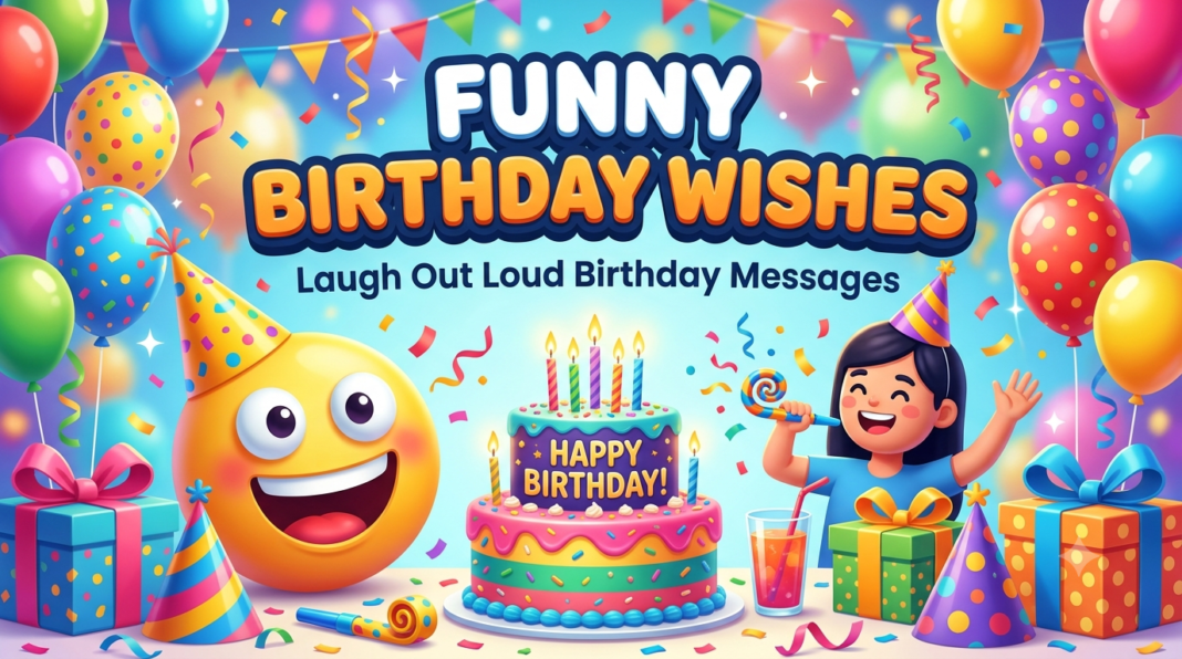 Funny birthday wishes for female friend